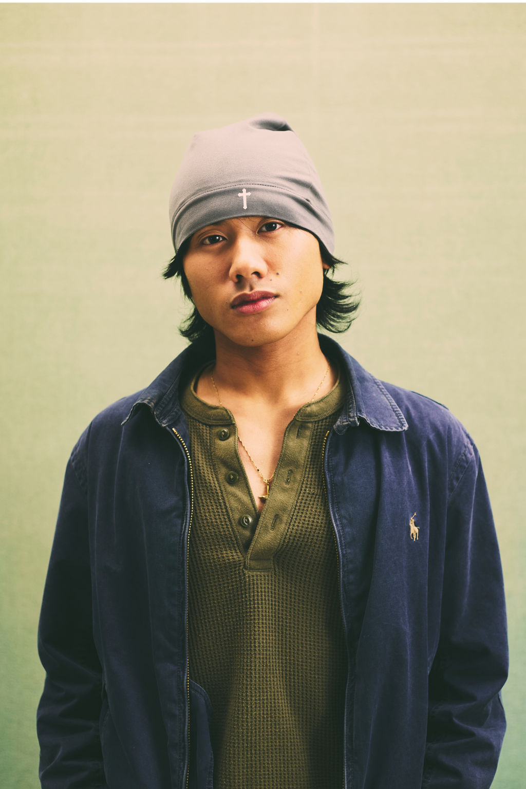 Grey Skull Cap