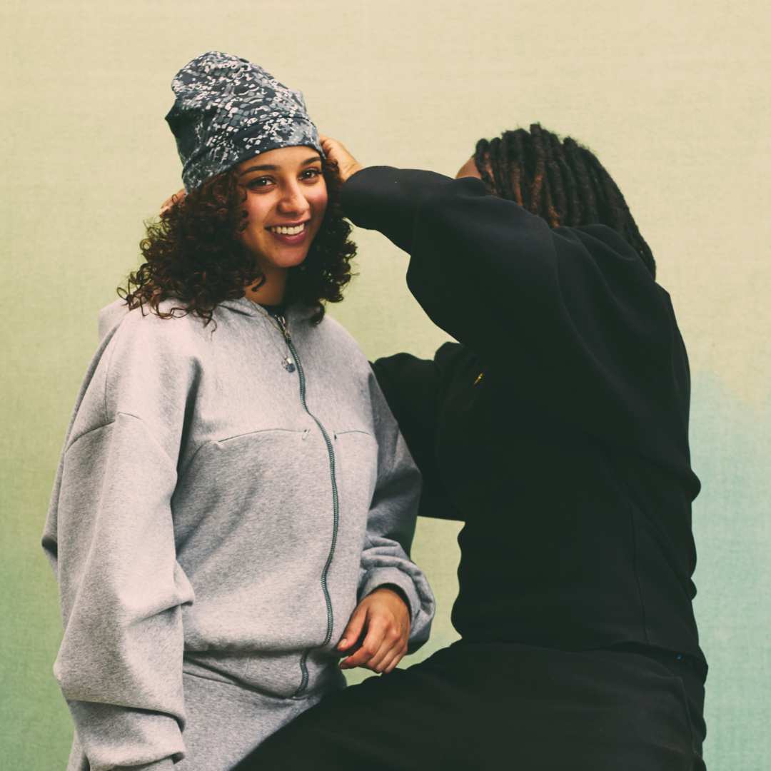 Shadow - Skull Cap (Black/White Camo)